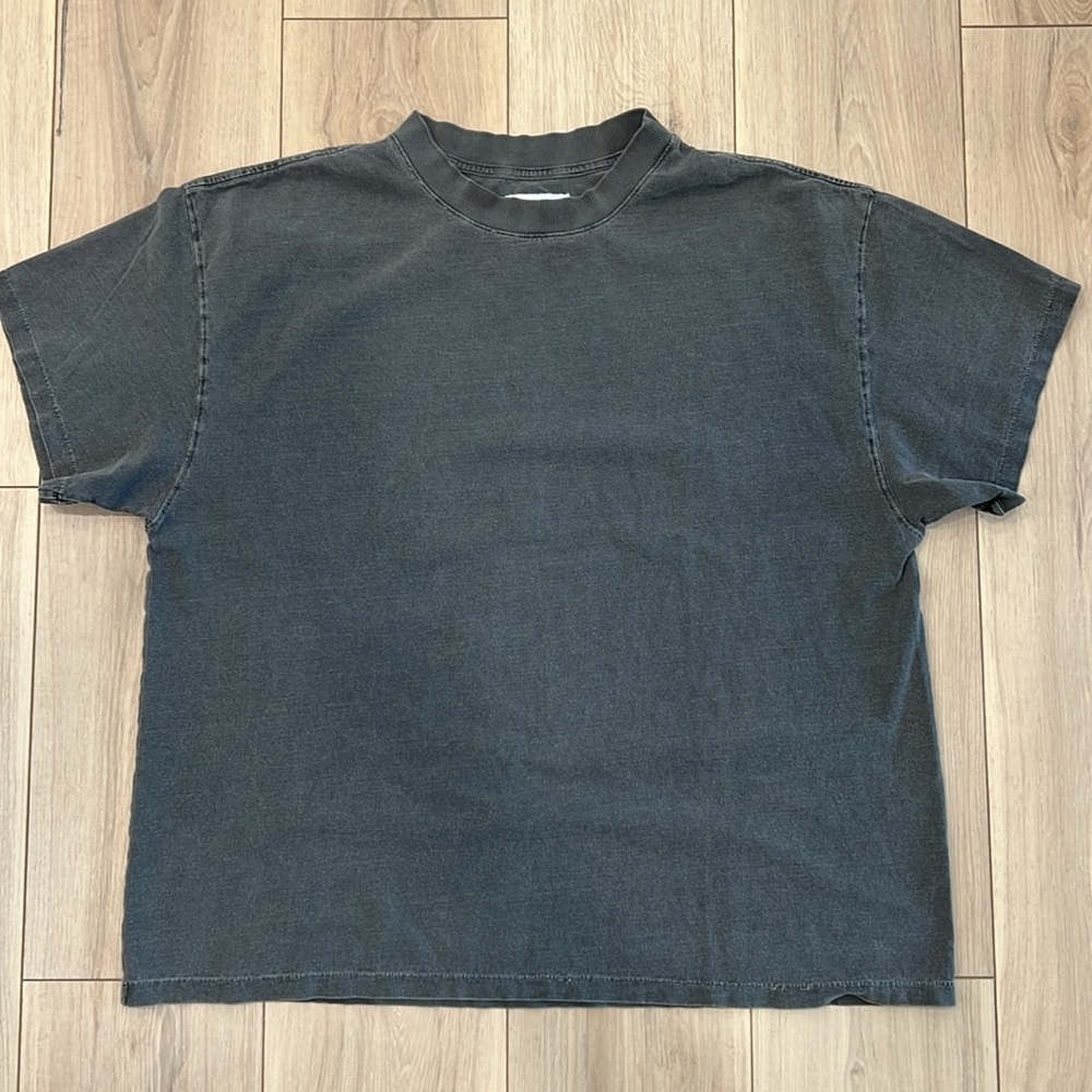 Daniel Patrick Short Sleeve Gray Tee - image 1